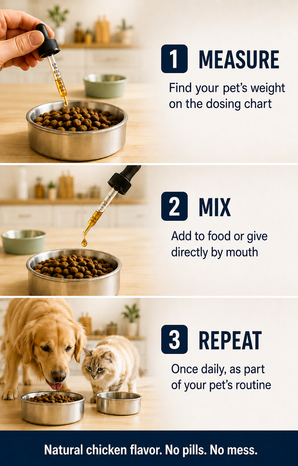 VetBio 30-in-1 Multivitamin Drops 60ml.