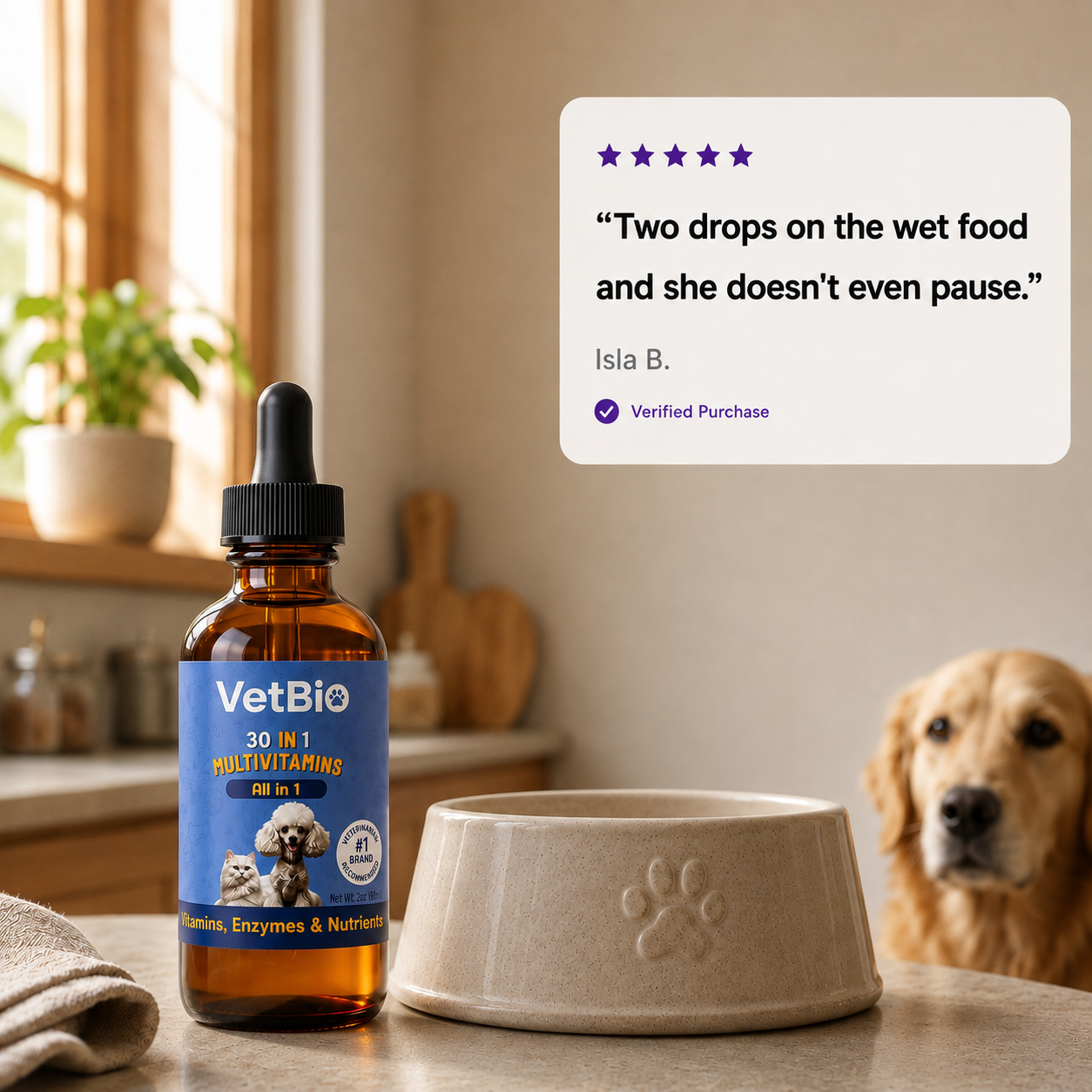 Vetbio 30-in-1 Multivitamin Drops